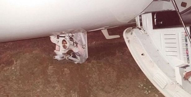 حادثة اصطدام طائرة كريستيانو رونالدو بالمدرج اثناء الهبوط