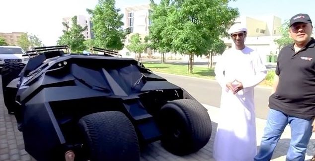 عرض سيارة باتمان الإماراتية للبيع