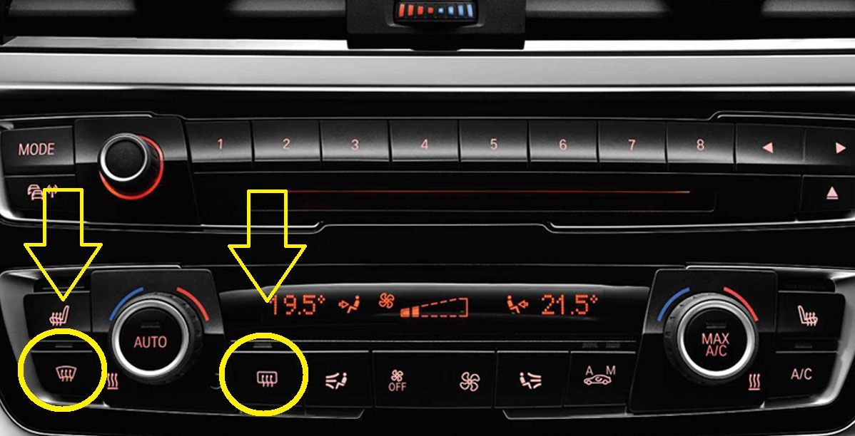 ما هو الفرق بين هذين الرمزين في مكيف السيارة