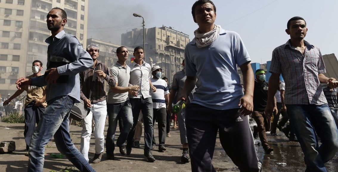 صورة أرشيفية من مظاهرات مصر