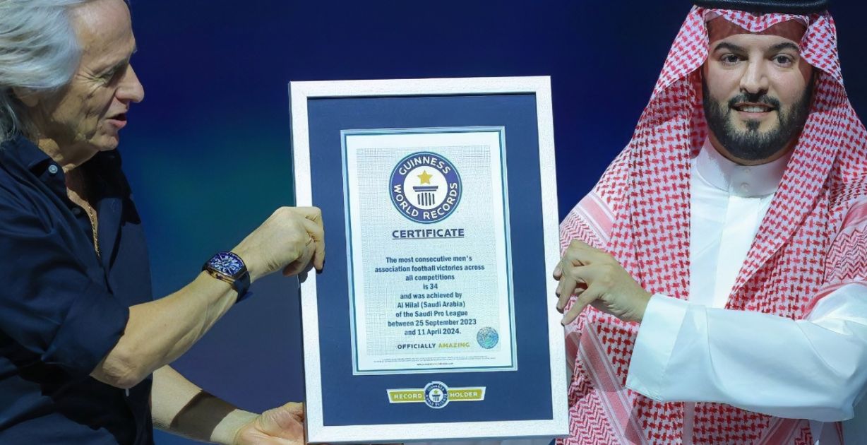 _الهلال_ أول نادي سعودي يدخل موسوعة غينيس للأرقام القياسية بأكبر سلسلة انتصارات